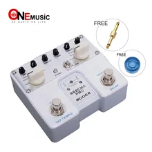 Mooer двойная серия Reecho Pro цифровой эффект задержки гитарная педаль 6 эффектов задержки и 5 режимов задержки с педальным разъемом