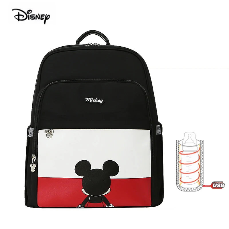 Disney Mickey Mouse Donald Duck Carton Diaper Backpack Multifunction