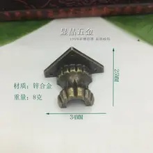 34*25 мм мебельная ножка деревянный угловой деревянный стороны стопы декоративная ножная Подарочная ножка оптом