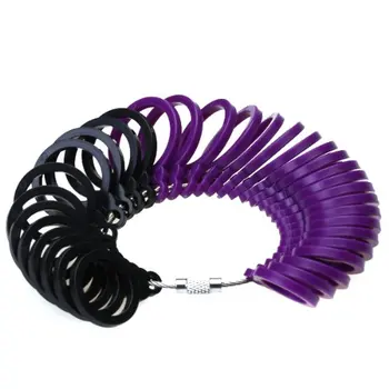 

Plastic Finger Sizer Ring Gauge UK L - W US 3 - 13