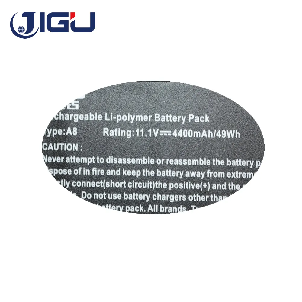 JIGU Новый аккумулятор для ноутбука Asus A8 A8000 A8F A8Fm A8H A8Js A8Jv A8Le Z99J Z99 Series Z99Jc A32 6 ячеек|new