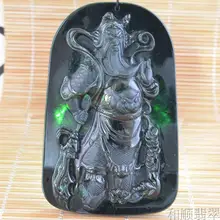 Yu кулон грузовой старый яма чернила Tsui подвеска yu карта Wu Huishen Гуань Ю Гуань Гонг подвеска Мексиканская Tsui Фортуна Подвеска с богами
