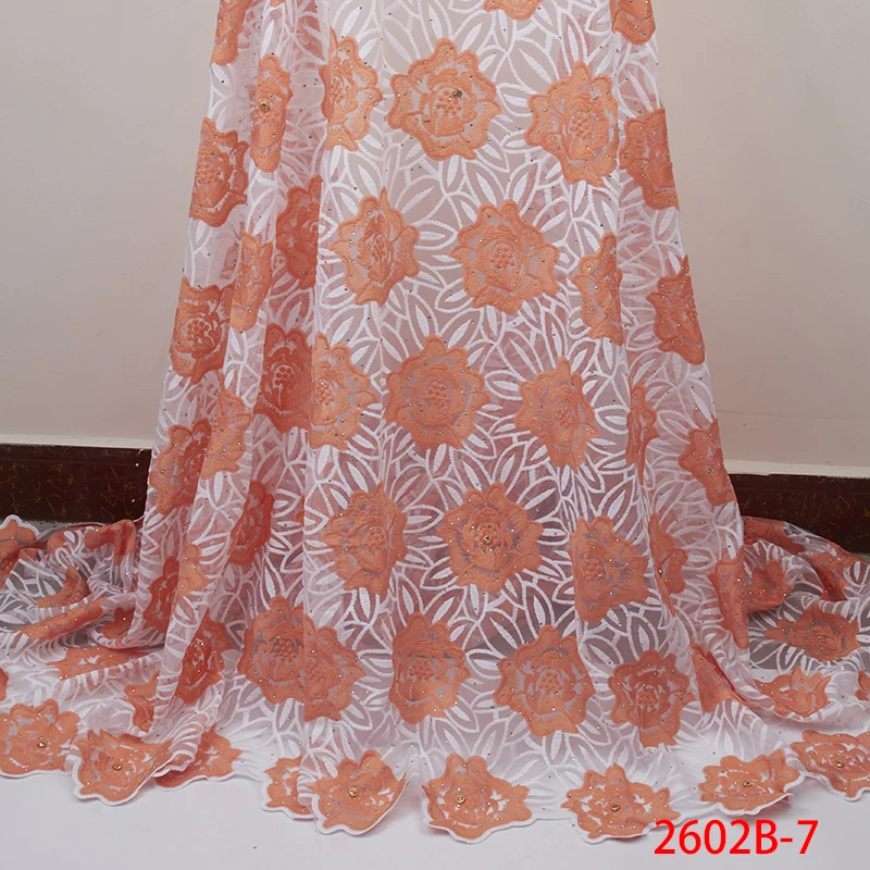 

Latest French Tulle Lace 2019 High Quality Popular African French Net Lace Fabric Embroidered Mesh for Wedding Dress APW2602B