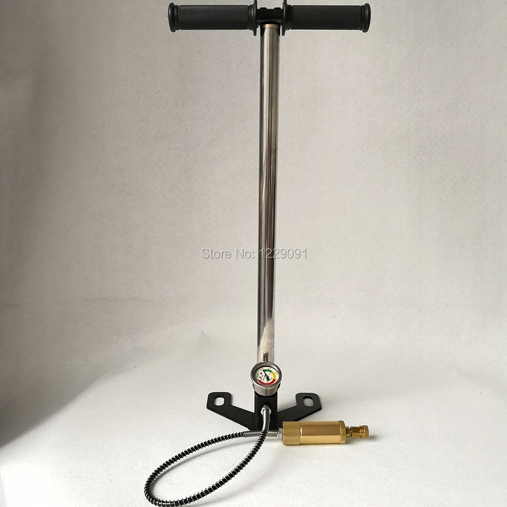 

PCP bomba high pressure pcp hand air pump 4500psi 300bar for air rifle air gun