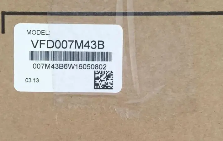Совершенно новый оригинальный инвертор Delta M series VFD-M VFD007M43B 380V 0.75KW | Обустройство
