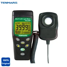 Tm-209m проверки Multi-Цвет LED интенсивность света lux/fc Multi-свет метр