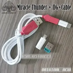 2018 Оригинальный Новый Чудо гром dongle + чудо-miracle boot Jig + кабель edl чудо гром pro dongle нет необходимости miralce коробка и ключ