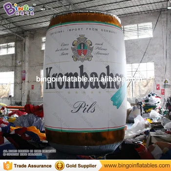 

FACTORY OUTLET customized brand 3mh inflatable beer can toy decoration for advertising in booth etc