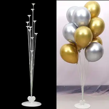 

Helium Balloon Floating Desk Stand and base Happy Birthday Balloons Decoration Balony Accessories Parts Wedding Party Decoration