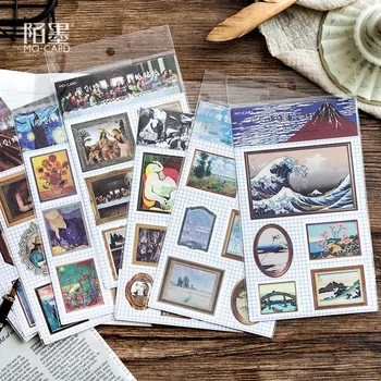 

2 Sheets/pack Diary Stickers for Stationery Scrapbooking DIY Diary Album Bullet Journal Stick Label