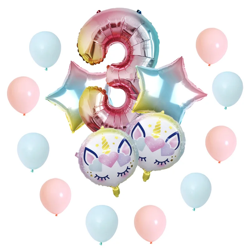 32Inch Rainbow Happy Birthday Number Foil Balloons Kids Birthday Party Decorations Macaron Latex Balloon Baby Shower 32Inch Rainbow Happy Birthday Number Foil Balloons Kids Birthday Party Decorations Macaron Latex Balloon Baby Shower