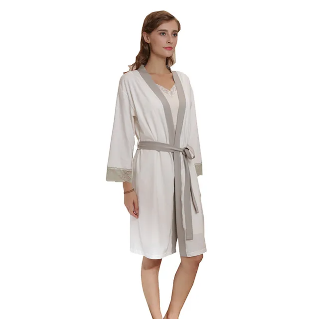 womens bath robe plus size l 2xl ladies waffle bathrobe cotton women robes plus size