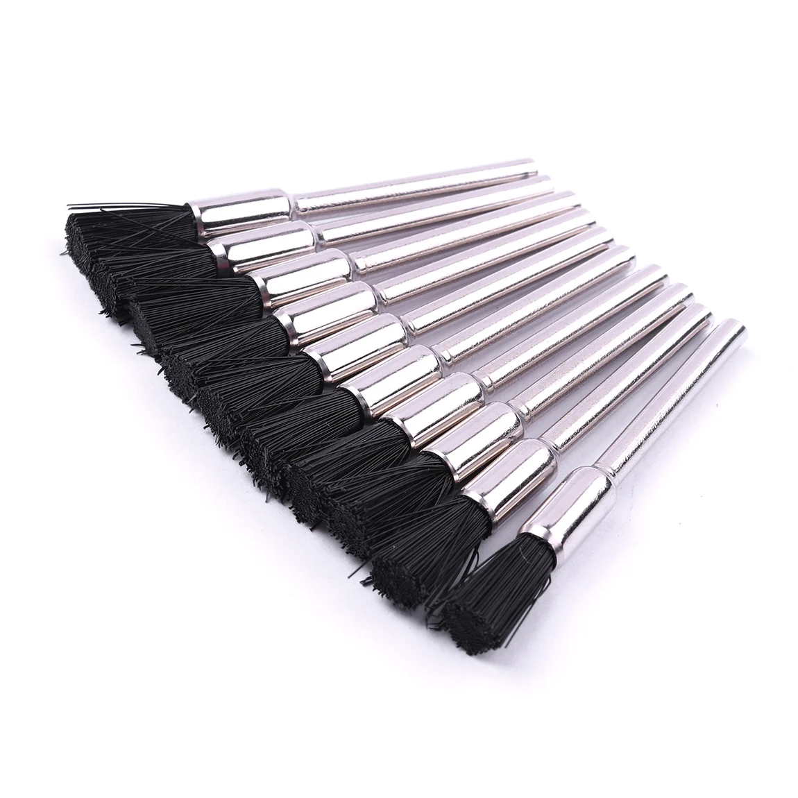 

10X Nylon Wire Wheel Brush Buff Buffing Rotary Polishing Drill Bit For Dremel