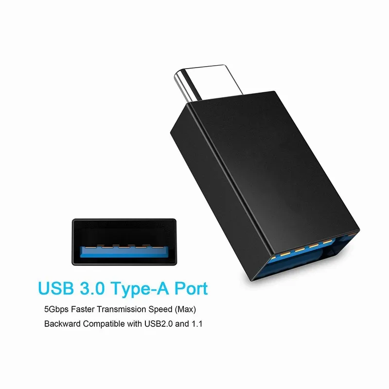 USB-C-to-USB-3.1-OTG-Adapter-for-Google-Pixel-xl-LG-G6-MacBook-Chromebook-Huawei-P9-P10-Plus-honor-8-nova-Nexus-6p-Type-c-Cable-3