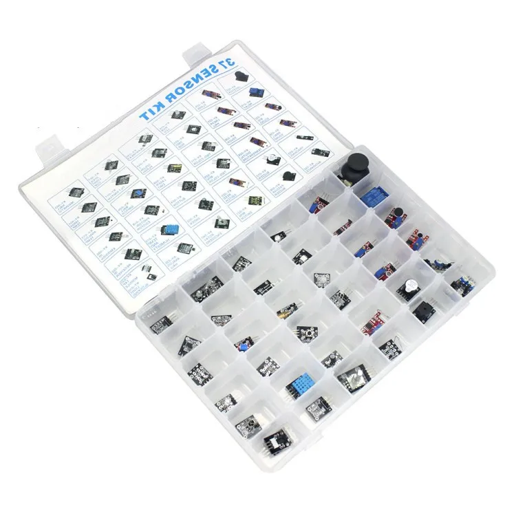 

New 37pcs Sensor Module Kit for Arduino & Raspberry Pi