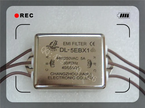 

[ZOB] Jianli EMI power filter switch DL-5EBX1 --3PCS/LOT