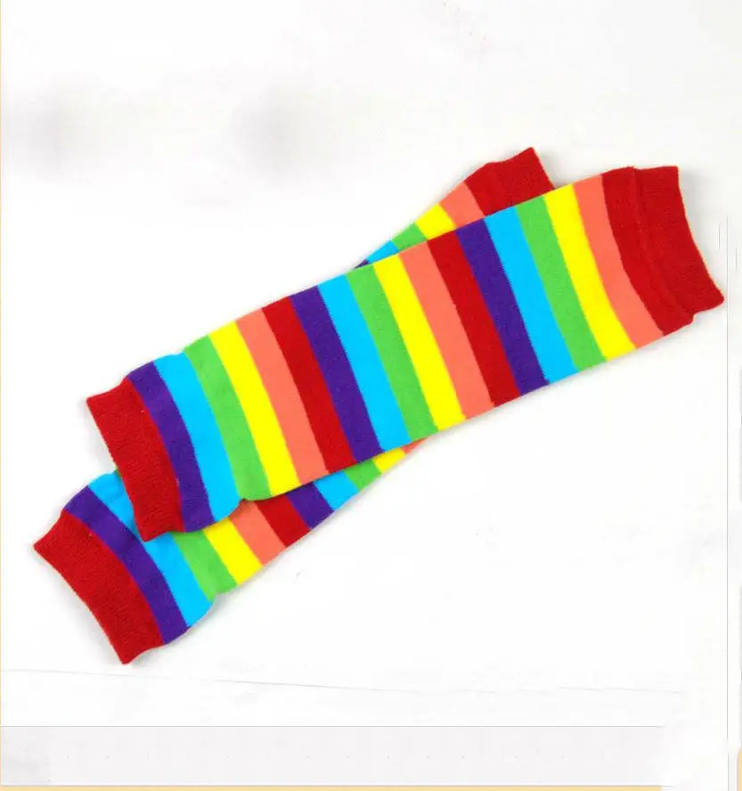 Winter Girls Leg Warmers Children Kids Little Girls Boys Socks Leg Warmers Safety Protection Kneepad Baby Boys Stocking