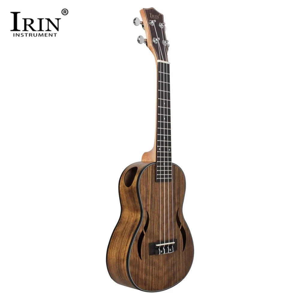 

IRIN New Style 26 Inch Ukulele Hawaiian 4 Strings Guitar Walnut Body Nylon String Metal Knob Ukelele For Beginner