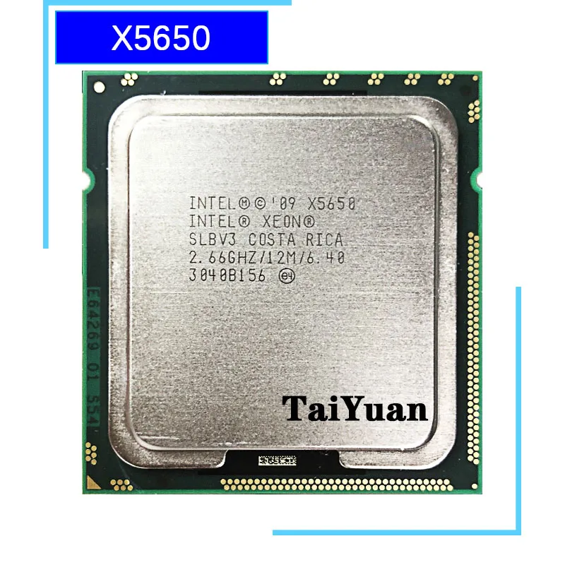 Intel Xeon X5650 2 667 Ghz Six Core Twelve Thread Cpu Processor 12m 95w Lga 1366 Cpus Aliexpress