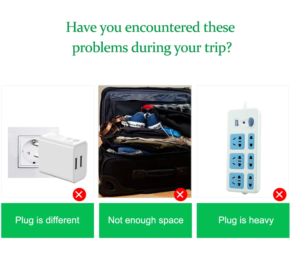 AU US To EU Plug With USB Power Strip Socket Interface Adapter Travel Wall Converter 250V 10A 2500W Fast Charging Extension (2)