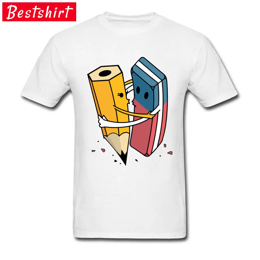  Printed On Tops & Tees Funny Short Sleeve Adult Tshirts TpicOriginaltitle Normal Summer/Fall Tops Shirt O Neck Art Love white