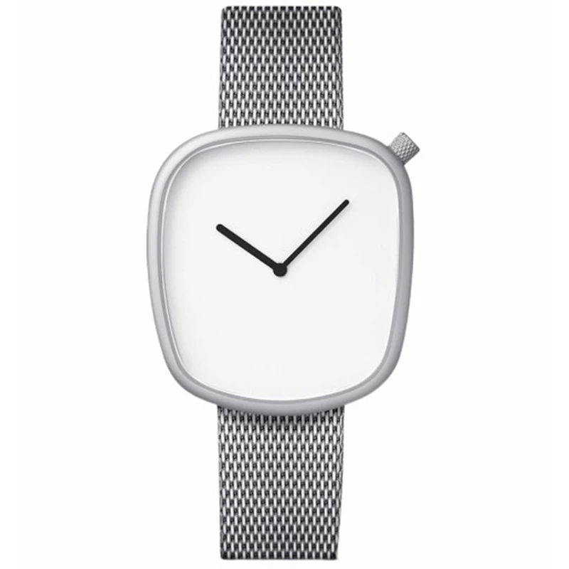 

Men’s Aluminum Alloy Analog Quartz Waterproof Watch with Stainless Steel Band