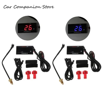 

Universal Motorcycle LCD Digital Thermometer Instrument Water Temp Meter Gauge For KOSO Yamaha Racing Scooter