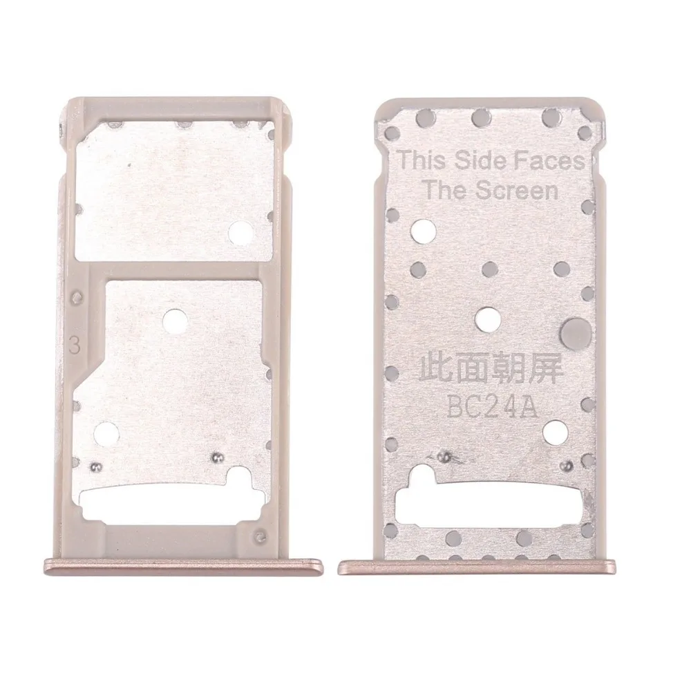 

for Huawei Y7/Enjoy 7 Plus/Y7 Prime Gray/Black/Gold/Rose Gold Color SIM Micro SD Card Tray Holder