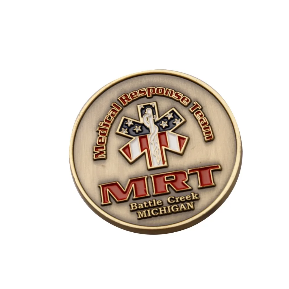 

Creative double-sided baking commemorative coin manufacturers custom zinc alloy commemorative coins