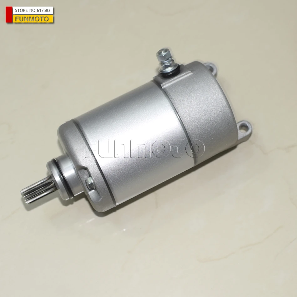 Стартер двигателя Пусковой двигатель костюм для HISUN400ATV это 9 зубов|starter motor|start