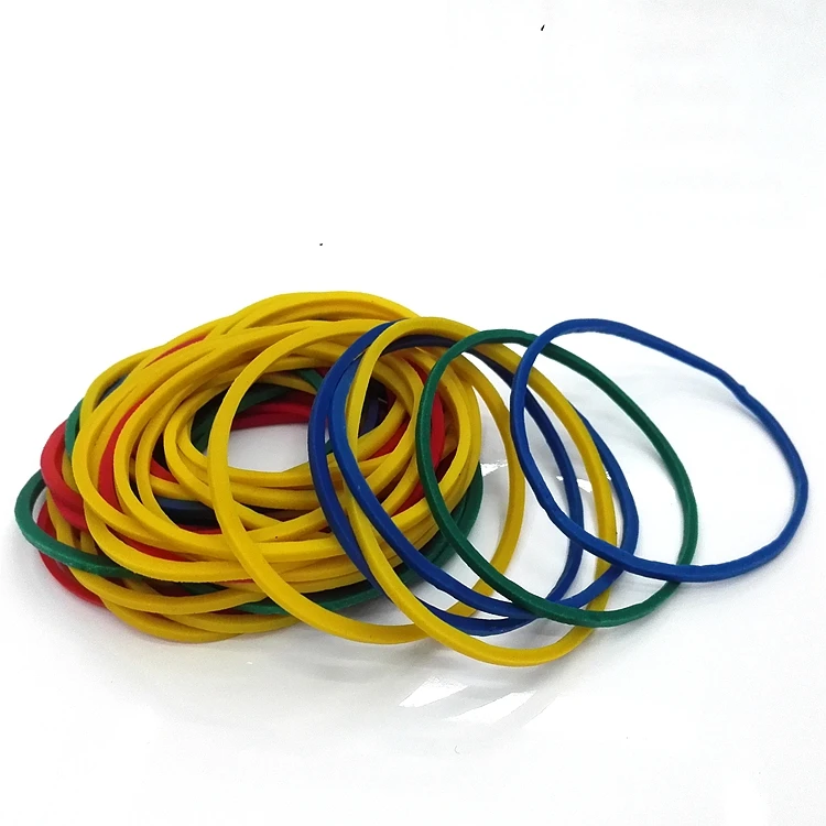 38MM High elastic color A fixed bundle of money rubber bandin