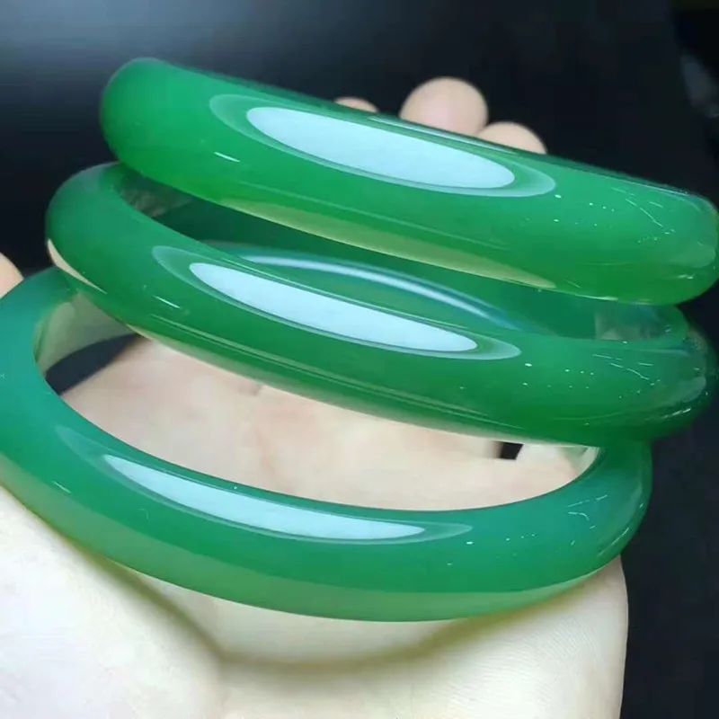 

2019 Rushed Limited Bangle Bracelet Femme Wholesale Natural Agate Bracelet Women's Style Thickened Crystal Jewelry Fashion