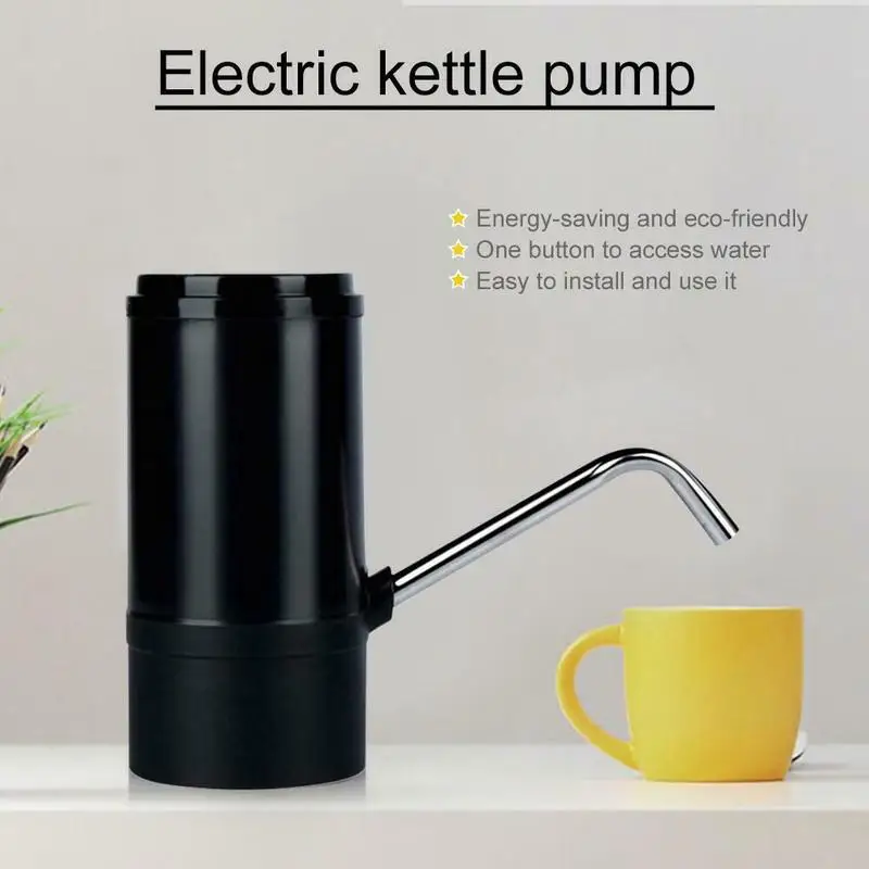 Automatic Electric Water Pump Dispenser Drinking Bottle Switch USB Charging 5W Portable Gallon USB Charging Customized Barreled