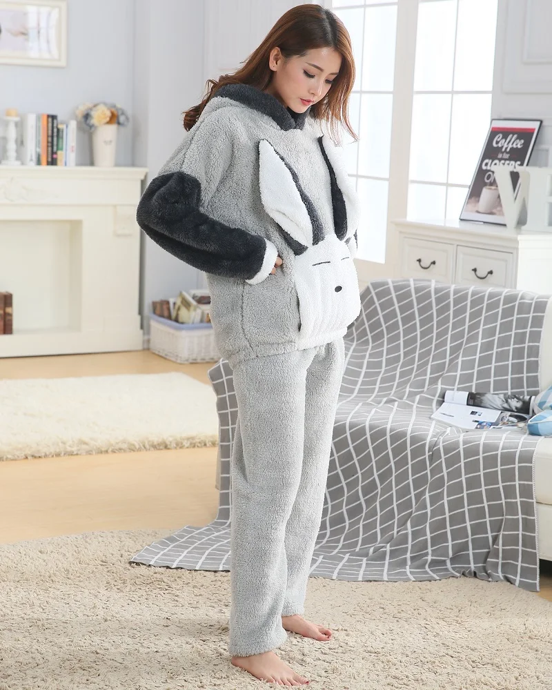 women winter pajamas sets (6)
