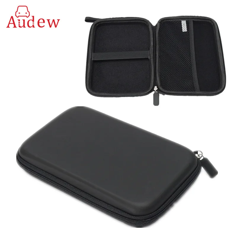 

7 Inch GPS Holder Bag PU EVA Hard Shell Carrying Bag Case Cover Pouch Sat Nav Navigation Gps Carrier Earphone For Phone