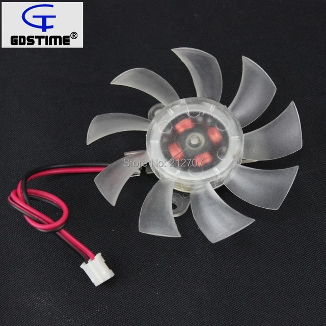 Special Offers 100pcs Gdstime 2 Pin 55mm PC Computer Graphics VGA Video Card Cooling Fan cooler Special Offers 100pcs Gdstime 2 Pin 55mm PC Computer Graphics VGA Video Card Cooling Fan cooler