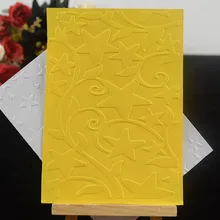 Звезда украшение из плюща папка для тиснения фон для DIY Скрапбукинг декоративные карточка с тиснением решений