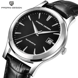 PAGANI Дизайн Новый бренд класса люкс часы Мужские механические водостойкие 30 м кожа Мода повседневное автоматические часы Reloj Hombre