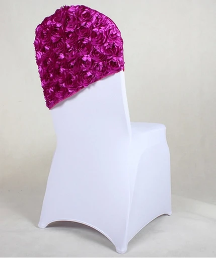 Household Red Roses Chair Covers High End Wedding Back Household Red Roses Chair Covers High End Wedding Back Multi Coloured Hotel Banquet Coverings Free Shipping In Cover From Home