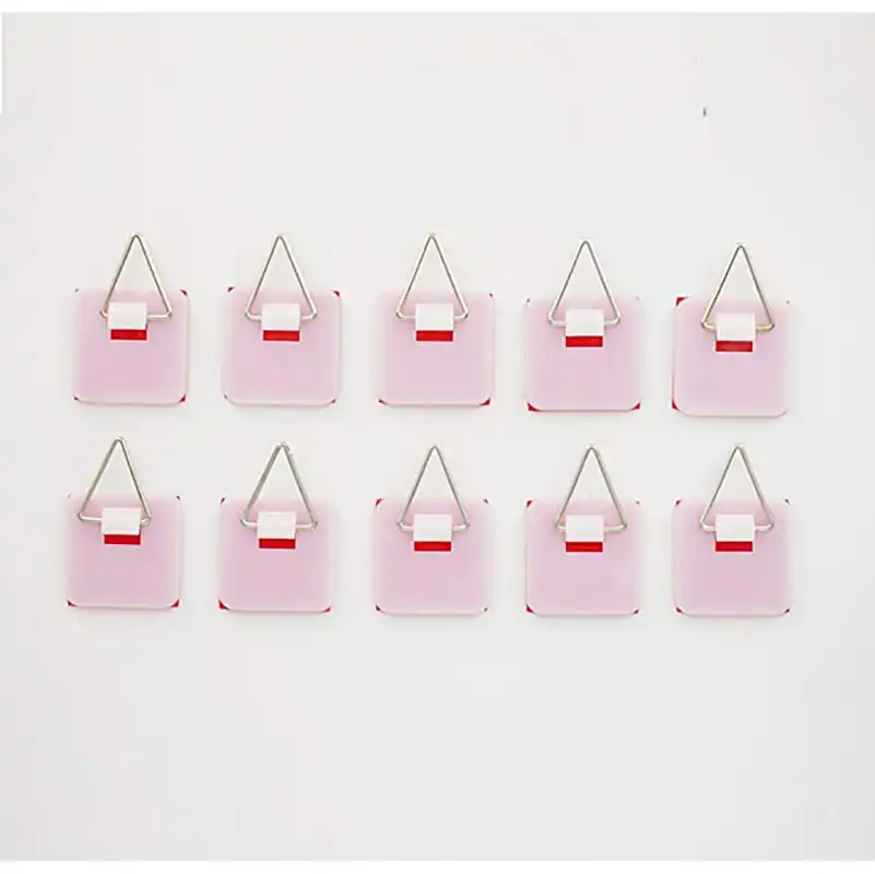 Artliving 2.2cm Invisible Adhesive Plate Hanger Set Vertical Plate