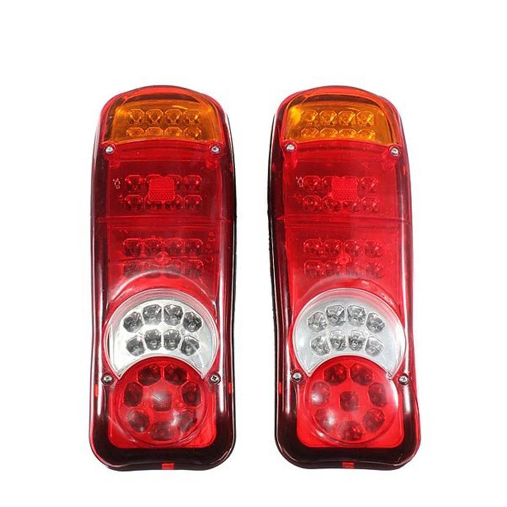 Vehemo 1pc 46LED Universal Super Bright Tail Lights Accessories Trailer