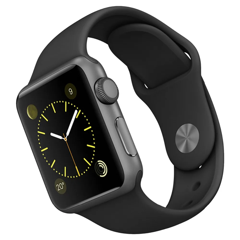 ROCK Iwatch Luxury Silicone font b Watch b font Band Sporty Bracelet Strap Replacement Wristband for ROCK Iwatch Luxury Silicone font b Watch b font Band Sporty Bracelet Strap Replacement Wristband for