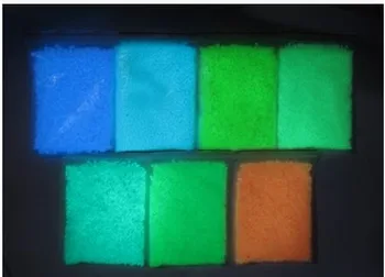 

7*50g Luminous glow sand super bright noctilucent sand Stone DIY Wishing sand glow in the dark for Wishing Glass bottle.