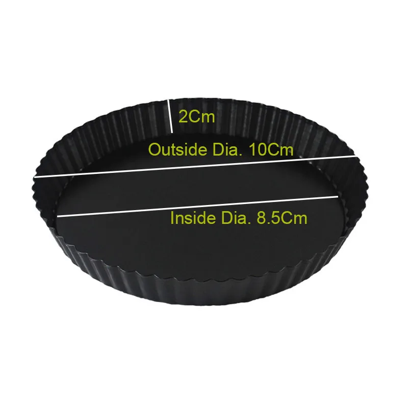 3inch round pie pan