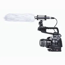 BOYA BY-PVM1000L трансляции однонаправленный конденсаторный интервью микрофон комплект для Canon Nikon sony зеркальные фотокамеры/видеокамеры