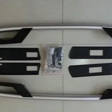 OEM Заводской стиль алюминиевая боковая крыша рейка для 2007-2011 Honda CRV CR-V черный и серебристый