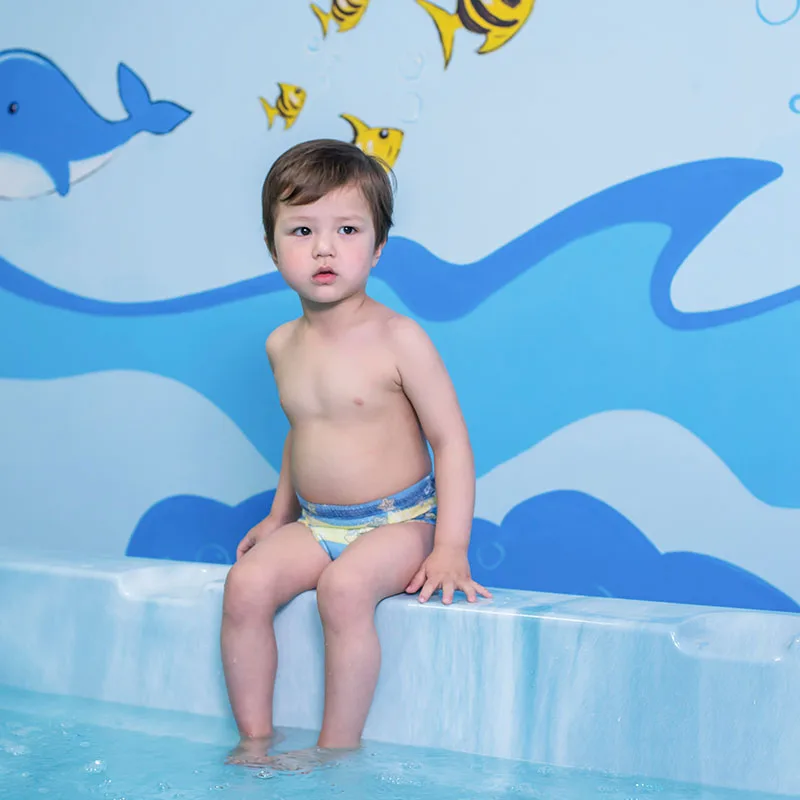 Baby Swim Disposable Diapers Panties Adjustable Waterproof Cloth Swimming Pant Boys Girls Leakproof Nappies Pool Trunks