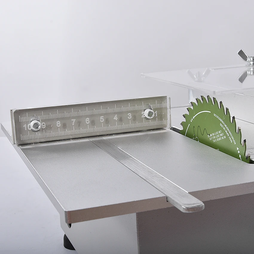 Mini Table Saw Handmade Woodworking DIY Model Electric Polishing Cutting Tool Aluminum Alloy Circular Saw Blade 7000 rpm DC24V Mini Table Saw Handmade Woodworking DIY Model Electric Polishing Cutting Tool Aluminum Alloy Circular Saw Blade 7000 rpm DC24V