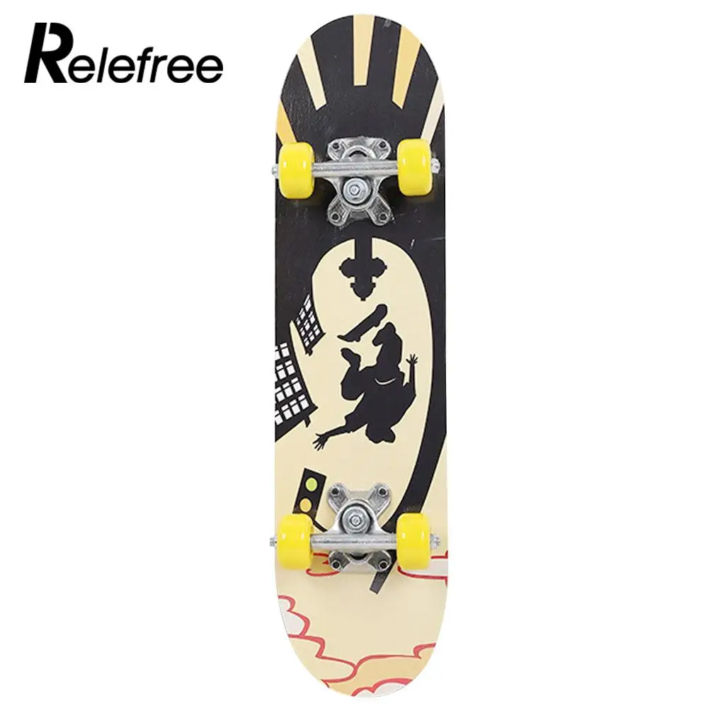 

Fashionable Complete Skateboard Skate Board Hoverboard Single Warping Slide Popular Deck Skateboard 3 Style Four Wheel Scooter