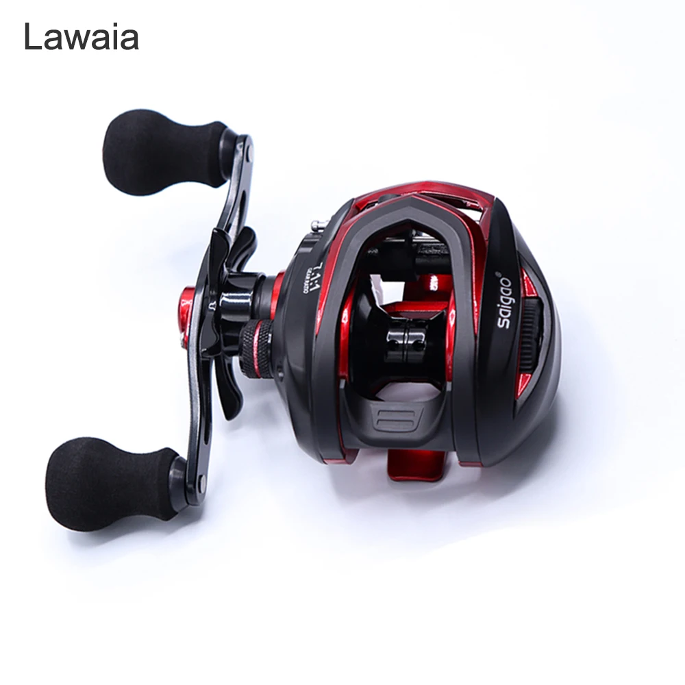 

Lawaia Bait Casting Reel 7.1:1 Fishing Reel Long Shot Left / Right Hand High Speed Baitcast Reel Saltwater Fishing Reel De Pesca
